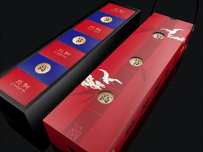 在山東做茶葉禮盒定制，淺談高級黑的應(yīng)用一